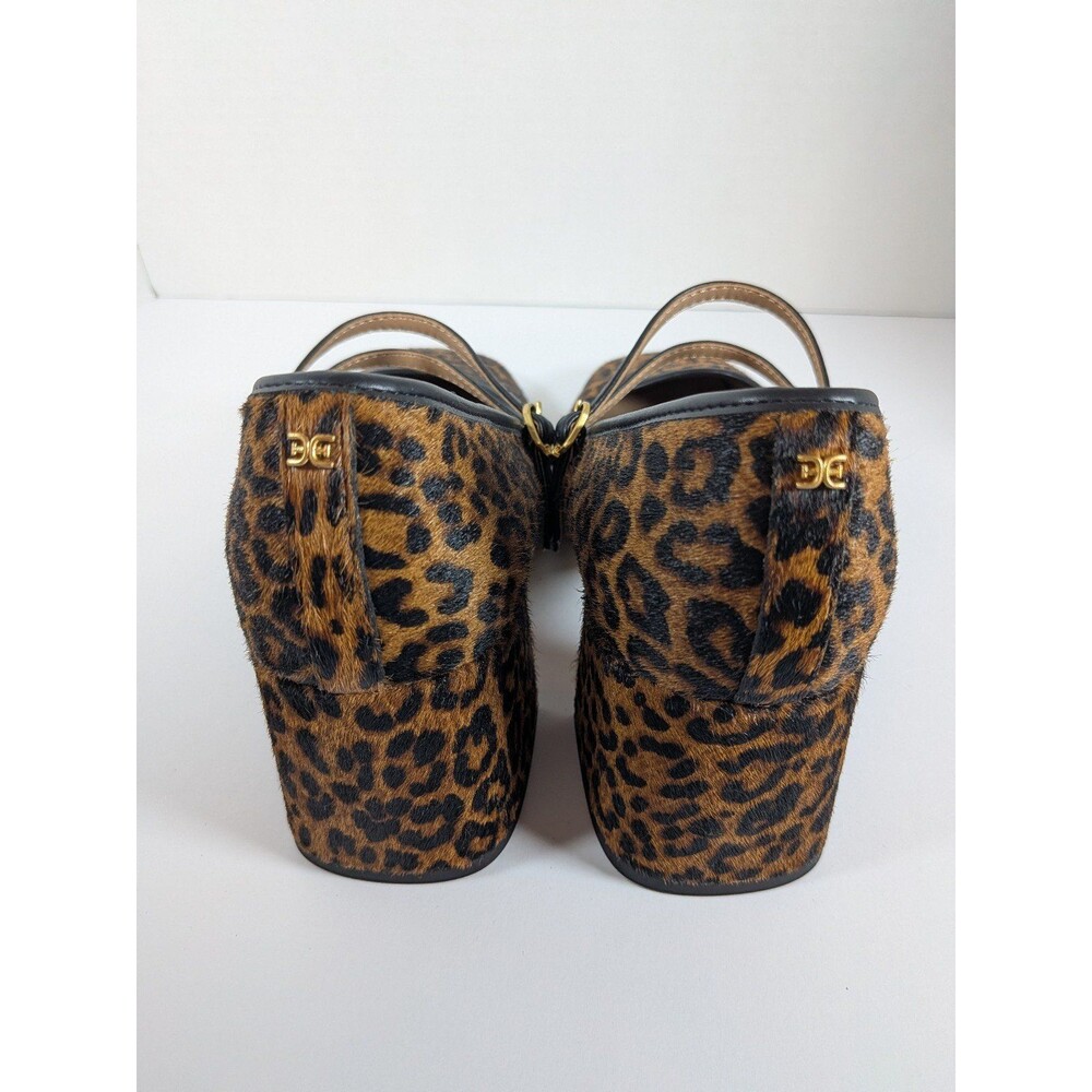 Sam Edelman Leopard Print Mary Jane Heels - Picture 5 of 8